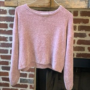 Pink sweater